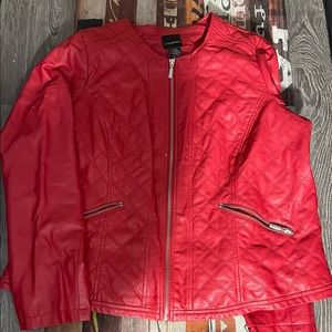 Nice jacket faux leather